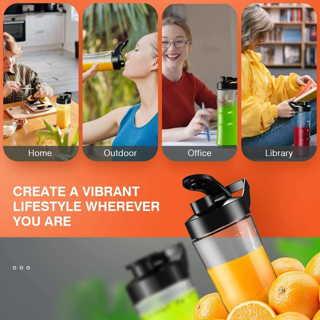 Russell Taylors Compact Personal Blender (600ML Bottle x 2) B1 - Image 5